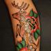 Tattoos - Deer tattoo - 55306